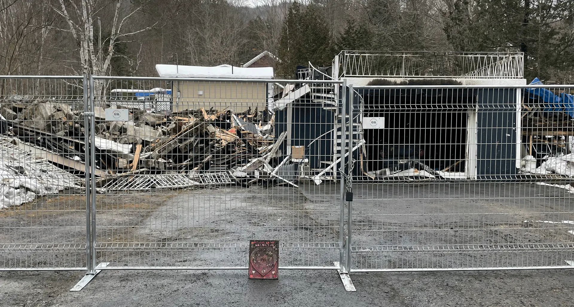 installation de clôtures temporaires