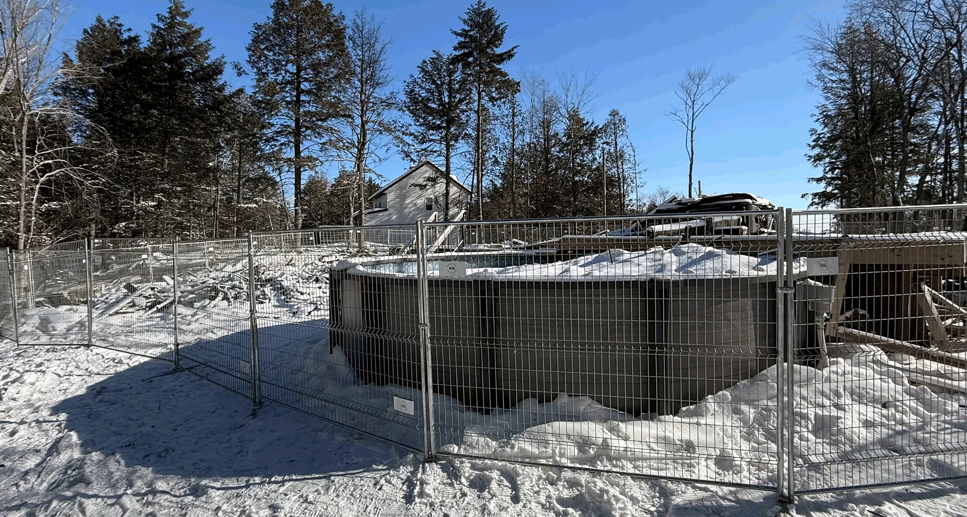 Clôture de chantier pas cher